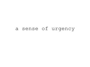 a-sense-of-urgency