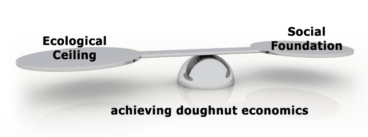 achieving doughnut economics